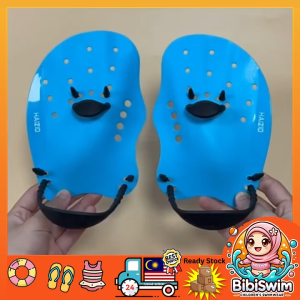 BIBISWIM Swimming Paddle Swimming Hand Paddles Pad Diving Swim Fin Training Adult Men Women Kids