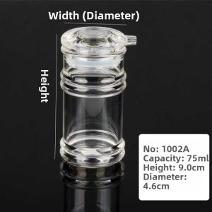 Transparent Crystal Acrylic Soy Sauce Bottle Oil Pot Vinegar Bottle Seasoning Jar for Commercial And Home Use Kitchen Essential