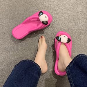 Psion สินค้าราคาดี รองเท้าแตะหูหนีบแฟชั่น น่ารักมากแม่รุ่นนี้แต่งตัวติดน้องหมาสุดน่ารักเสริมส้นเพิ่มความสูงให้ปังไปอิ๊กก จัดด่วนน