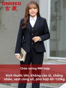 Onneksi | Plus Size Interview Suits Formal Korean Style Ladies Blazers