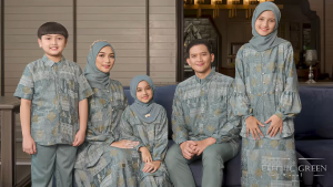 SARIMBIT 2026 BY ETHICA ROYAL ETHNIC GREEN TERBARU GAMIS&KOKO KELUARGA KEKINIAN LEBARAN TERMURAH