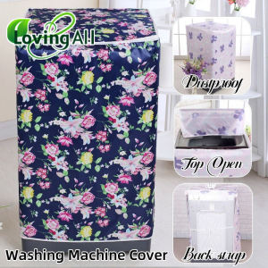Automatic Washing Machine Cover Waterproof PVC Top Open Loading Washing Machine Dustproof Cover