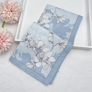 Subtle and Elegant Large Cotton Handkerchief