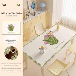 BEIAISI | Waterproof & Oil-Resistant Non-Washable Heat-Resistant Table Pad