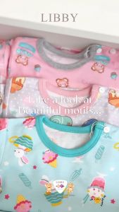 Libby Baby Lovely Cake 3IN1 Setelan Anak |Baju Bayi 3 Pasang Lovely Cake | Lovely Cake 3IN1 Setelan Baju Celana Bayi Libby| Kaos Libby Baby | Celana Bayi Libby Baby | Atasan Libby Baby | Celana Pendek Libby Baby | Celana Anak Libby Baby | Baju Anak Libby