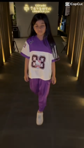 Setelan Anak Perempuan Karakter Lucu | Baju & Celana Cargo Cewek 1–12 Tahun