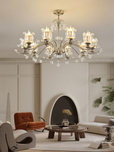 OUCHAO | French Luxury New Design Atmosphere Elegant Retro Eye-protecting Chandelier