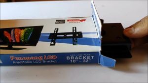 Elektrikshop Bracket TV LCD LED 10 - 32 Inchi baut paten Braket TD-111