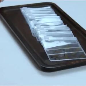 Túi Đựng Đồ Trang Sức Có Khóa Kéo Mini Túi Đựng Thuốc Bằng Nhựa PVC Trong Suốt Có Thể Tái Sử Dụng Thân Thiện Với Môi Trường Hộp Đựng Mỹ Phẩm Du Lịch Tự Niêm Phong Hộp Đựng Di Động