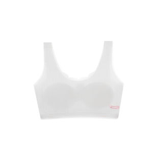 Miiow | Breathable Sports Underwear For Teenage Girls Pre-teenage Development Stage Comfortable Nylon Vest Bra For School Students