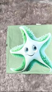 Kaos Pria Gambar 3D Premium Star Sea Katun 24s H018 By Hans & Co