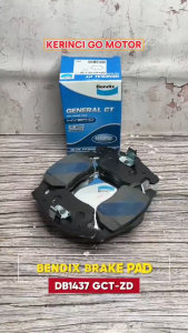 Bendix DB-1437 GCT Kampas Rem Depan Brake Pad Zafira 00-05