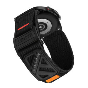 20mm22mm Nylon Magnetic Buckle Strap for Samsung Galaxy Watch7654 40/44mm 6Classic 43/47mmband for Huawei Watch GT6 5 4 4Pro5Pro
