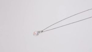 Game Love and Deepspace Rafayel Necklace Gemstone Shell Pendant Necklace for Women Men Cosplay Jewelry Gifts
