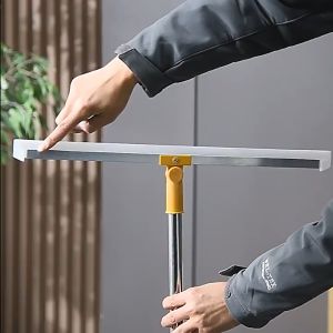 ไม้รีดน้ำ กวาดเส้นผม ที่รีดน้ำ แปรงขัดพื้นด้ามยาว 120cm กระจก รอยน้ำ ที่นู่สุด!