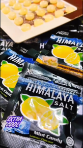 Kẹo chanh gừng muối hồng Himalaya - Nhập khẩu Malaysia 180g - Hộp 12 gói