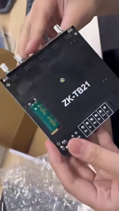 ZK-TB21 Original Digital Amplifier Module 50WX2+100W TPA3116D2 Digital Power Amplifier Board Module 2.1 Channel HiFi Bluetooth Compatible Audio Subwoofer