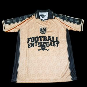 Jersey Football Enthusiast Cream / Jersey Vintage / Jersey Fullprint / Jersey Olahraga - FASTER DIVISION
