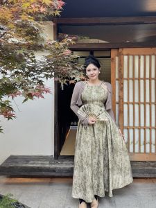 New Chinese Style plus Size Slimming Open Cardigan Durable Polyester Fiber Lantern Sleeve V-Neck Short Outerwear for Women