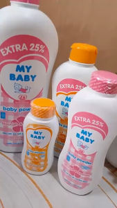 My Baby Powder Nourish & Smooth Healthy & Protect Fresh & Moist and Aromatherapy 90g