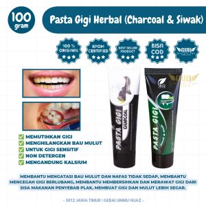Pasta Gigi Siwak & Sirih SR12: Mencegah Gigi Berlubang & Menyegarkan Gigi dan Mulut