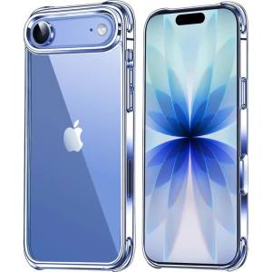 Ốp Lưng Trong Suốt Chống Ố Vàng Cho iPhone Air Pro Max Plus - Ốp Bảo Vệ Chống Sốc Tương Thích Với iPhone 17 16 15