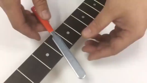 Dual Edge Guitar Fret File Repair Tool for Guitar & Bass Fingerboard