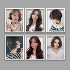 ภาพตกแต่งผนังร้านตัดผม ภาพติดผนังแบบติดไดร์สำเร็จ ไม่ต้องเจาะรู ไร้รอยต่อ ไม่มีตะขอ อุปกรณ์ตกแต่งห้องพักสไตล์โมเดิร์น