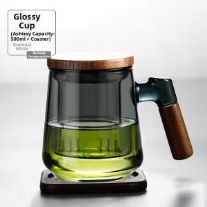 Personal Heat Resistant Filter Tea Cup