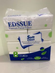 New Style EDSSUE Premium Facial Tissue: Soft and Clean Napkins for Home Decor