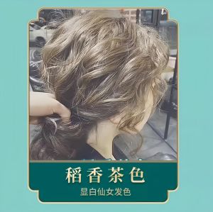 Natural Plant-Based Blue Black Hair Dye Foam for Men And Women No-itch Formula Home Application Hair Coloring Agent