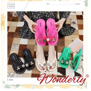 SENDAL JEPIT JELLY PITA KOREAN STYLE WONDERLY 0309-WL1