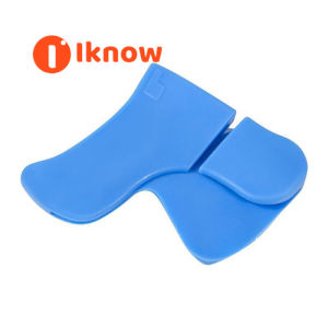 I know Knife back protector vegetable cutting assistance kitchen knife gripping corrector protective cover knife handle cover silicone back cushion hand protector