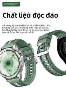 YOURSTAR | Dây Đeo Tương Thích Huawei Smartwatches Dệt Phối Hợp và Silicon