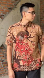 Baratit - Mandalas Kemeja Batik Pria Premium Lengan Pendek