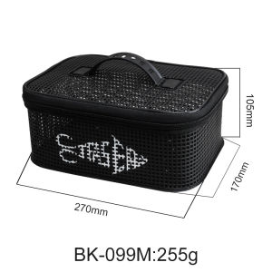 TEASER BK099 255g M L Large Capacity Multifunctional Fishing Lure Bag Outdoor Waterproof Metal Jigging Lures Fishing Bags