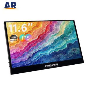 11.6" Portable Monitor 1080P FHD IPS Panel second screen for Laptop Mac Xbox PS4/5 Switch Display Type-c interface
