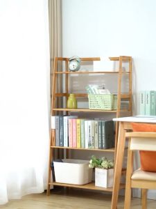 BOHO Giá để đồ hình thang cho văn phòng Kệ lưu trữ bàn học Kệ sách nhiều tầng để trên bàn