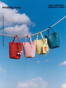 Multipurpose Drawstring Bag Leather