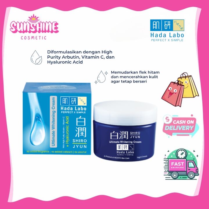Hada Labo Shirojyun Ultimate Whitening Cream 40gr