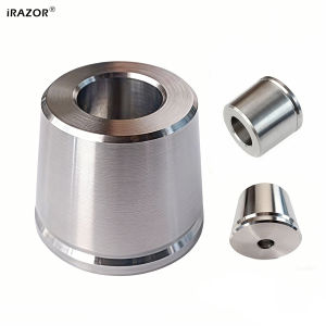 IRAZOR Safety Razor BaseHeavy Durable 304 Stailesss Steel Shaver Stand Holder for Manual RazorHolder Diameter 1.5cm