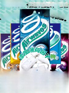 Airwaves Super Cool Mint Sugar Free Gum Refreshing Drive Boost Candy Snack Bag Packaging 25g from Hong Kong Special Administrative Region