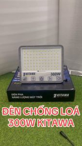 Đèn Pha Chống Chói Năng Lượng Mặt Trời 300W KITAWA - DP15C300