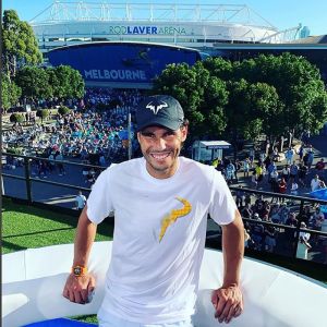 Pathfinder Sports Nadal Tennis Suit Tennis T-shirt Short Sleeve Quick-Drying Summer Sports Tops