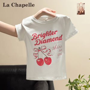 La Chapelle | Slim Fit Letter Print Women T-Shirt