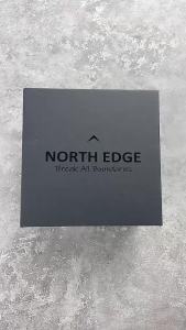 NORTH EDGE | Đồng Hồ Nam NORTH EDGE TANK Kỹ Thuật Số Chống Nước 50M Với Đèn Nền EL Dây Đeo Silicon Báo Thức Hiển Thị Giờ Phát Sáng Thể Thao Ngoài Trời