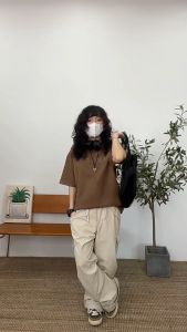 SINRANSINYA丨Áo phông nam-Mỹ cổ điển in hình đầu lâu da lộn Ngắn Tay Áo Thun Mùa Hè rộng xu hướng thông cảm