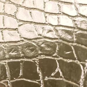 Highlight Crocodile Pattern Faux Leather Sewing Fabric Vinyl Waterproof Home Improvement Soft Bag Wallet Craft DIY Material