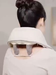 สินค้านวดและบำรุงร่างกายใหม่: ผ้าคลุมไหล่นวดไหล่และคอด้วยความร้อน เครื่องนวดคอหลังด้วยมือของคุณ สำหรับบรรเทาอาการปวดกล