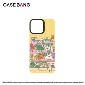 Casebang | CASEBANGx Meat Sauce Salty Ring Joint Supermarket Caicai is suitable for iPhone18ProMax/18Pro/17ProMax/17Pro/16pro detachable magnetic new Apple mobile phone case